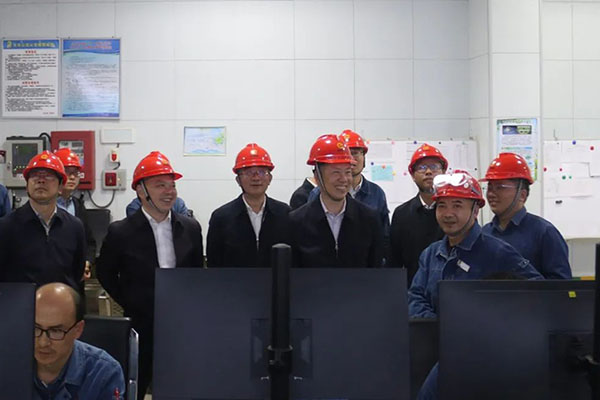 市政协副主席、应急管理局局长李华桂带队到公司调研